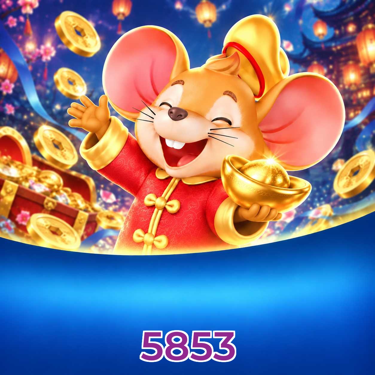 5853